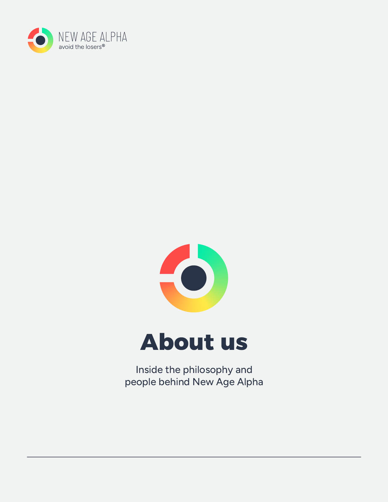 About us — Inside the philosophy and people behind New Age Alpha